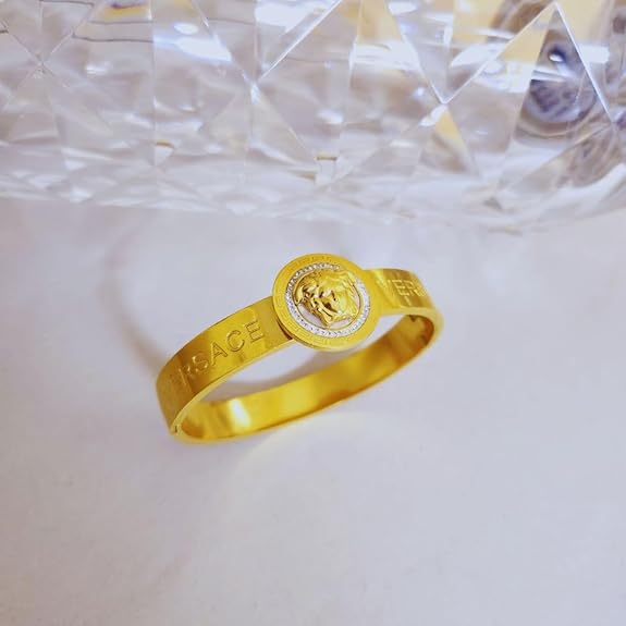 Timeless Radiance Roman Cuff – 18K Gold-Plated Bracelet with Luxe Anti-Tarnish Finish Charmora By Rohi