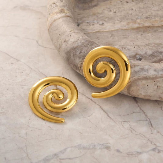 Spiral Stunning Earrings CHARMORA BY ROHI